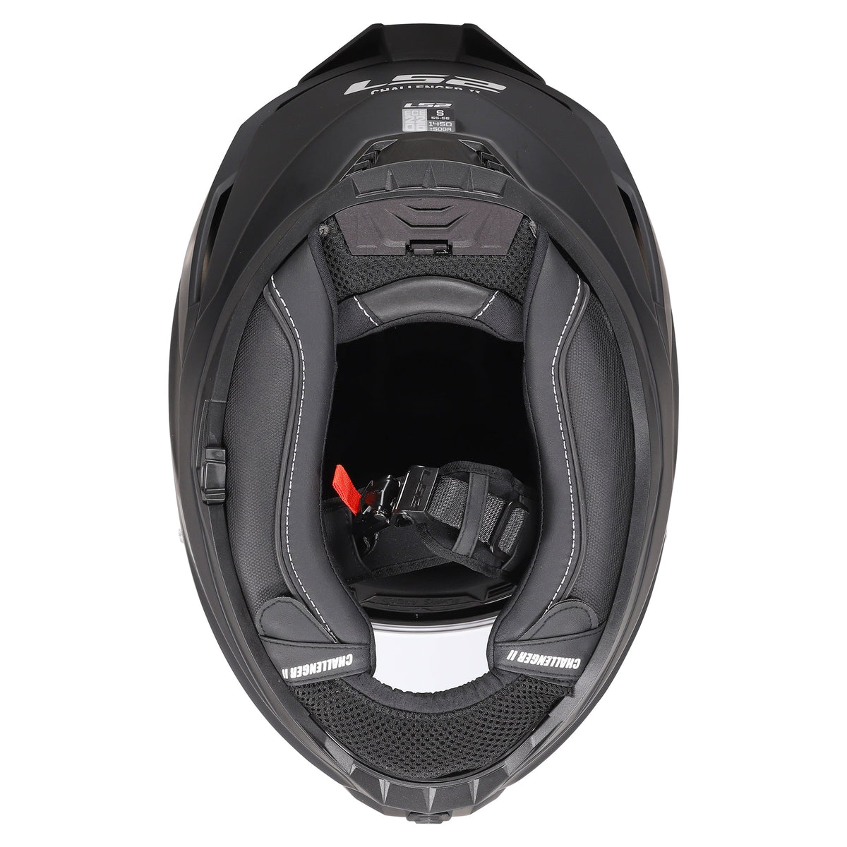 LS2 FF817 Challenger 2 Full Face Road Helmet Solid (Matt Black)