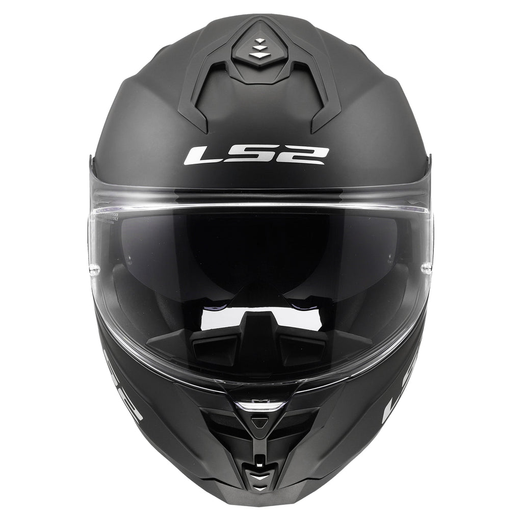 LS2 FF817 Challenger 2 Full Face Road Helmet Solid (Matt Black)