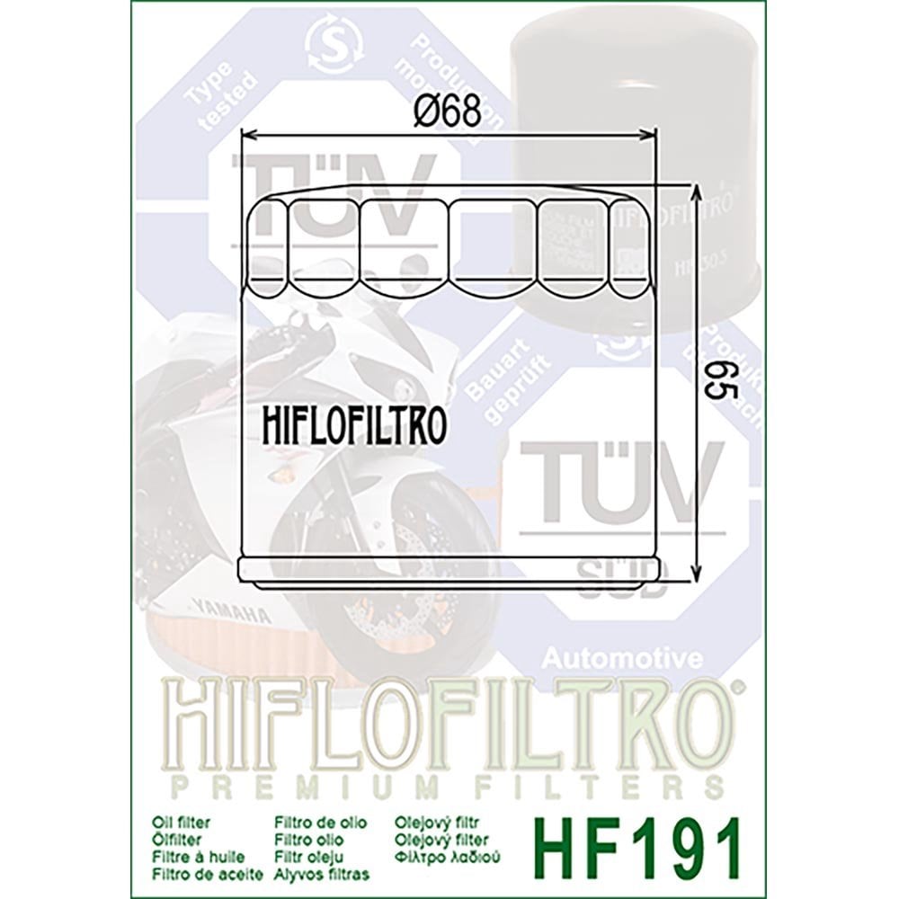 HiFlo Oil Filter - HF191 - Triumph (Road Triple)