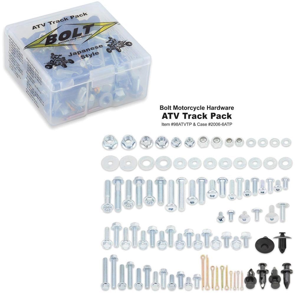 Bolt Hardware - Track Pack Fastener Kit - MINI - ATV - x60 Piece