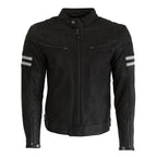 Merlin Hixon 2 D3O Motorcycle Leather Jacket (Black)