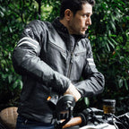 Merlin Hixon 2 D3O Motorcycle Leather Jacket (Black)