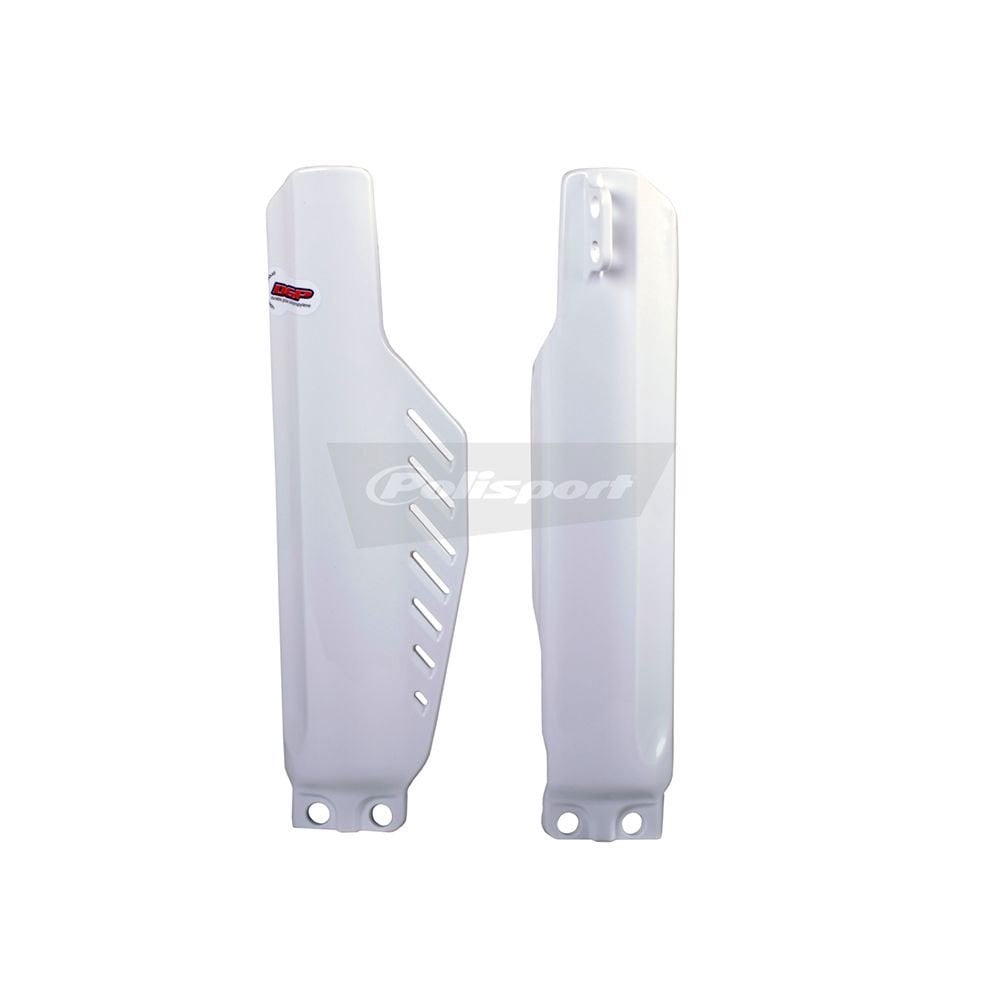 Polisport - Fork Guards - CR85 07, CRF150 07-26 - White