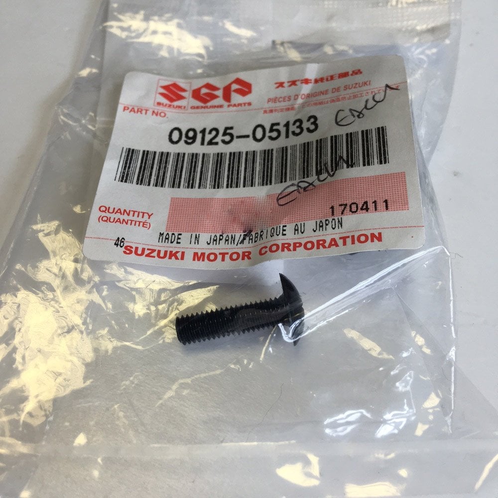 Suzuki Genuine Part - Screw, Cowling Body (5x18) - 09125-05133-000