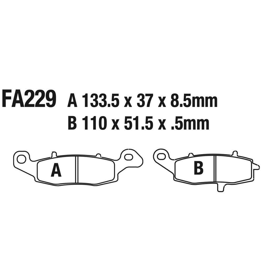 EBC - Brake Pads - FA229HH