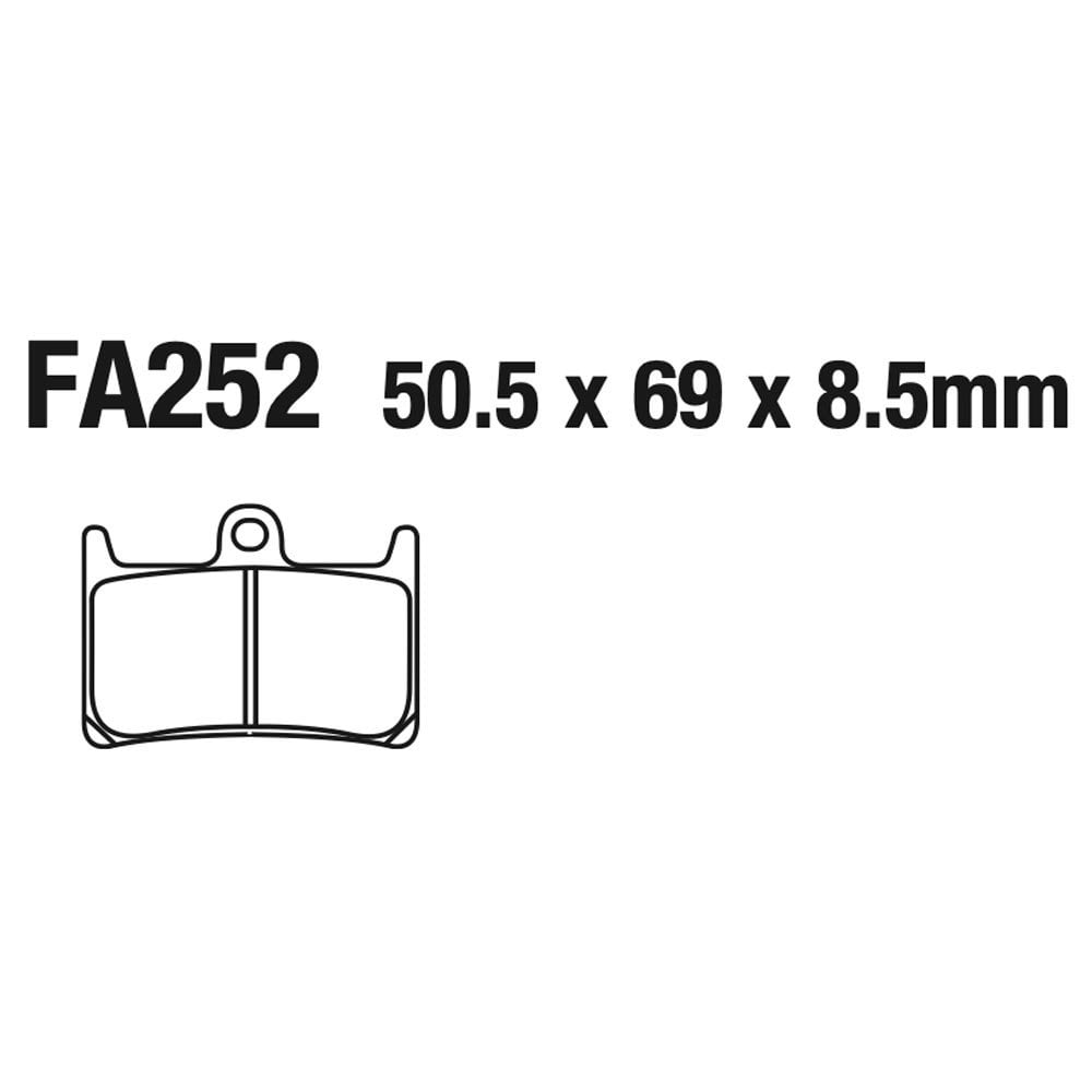 EBC - Brake Pads - FA252HH