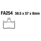 EBC - Brake Pads - FA254HH