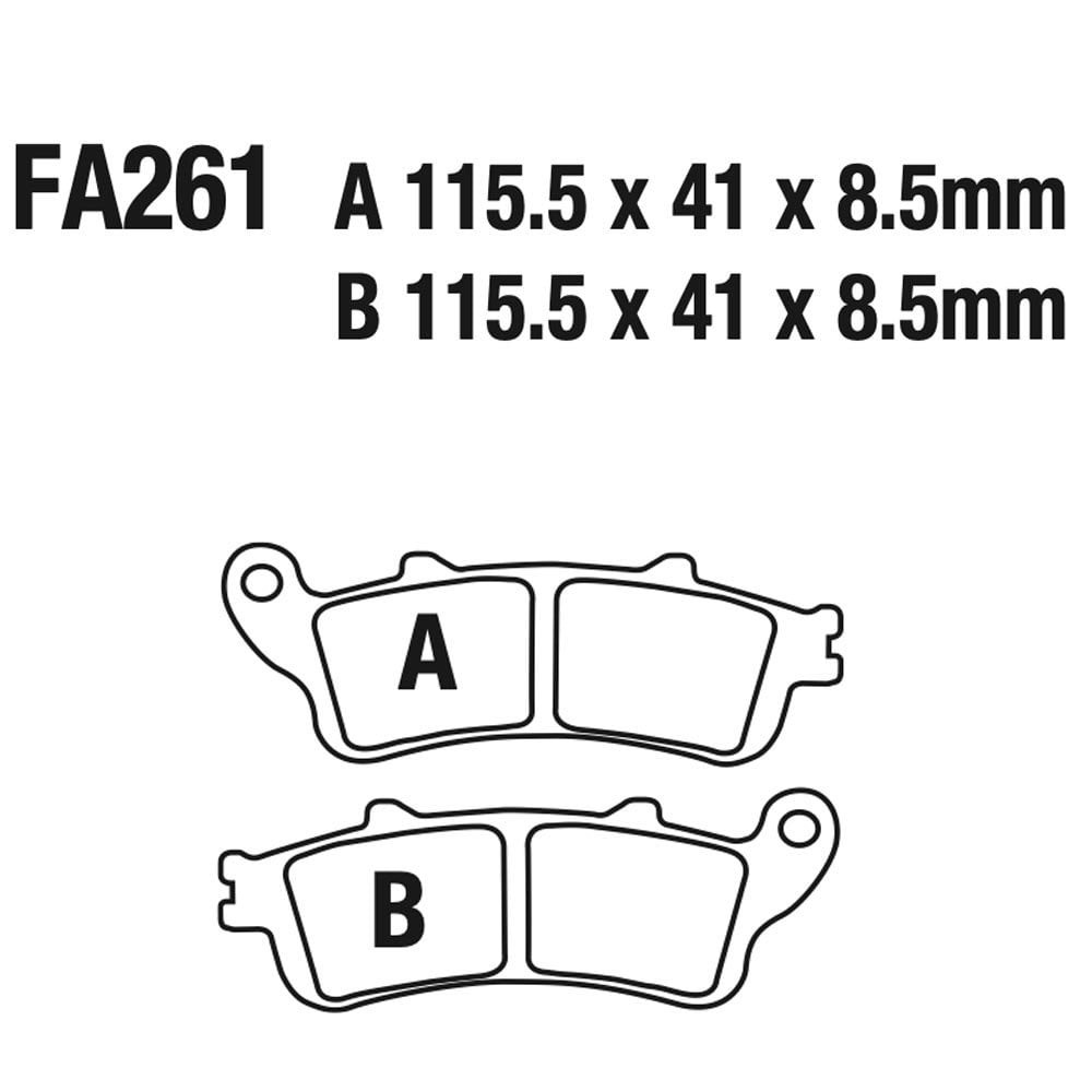 EBC - Brake Pads - FA261HH