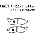EBC - Brake Pads - FA261HH