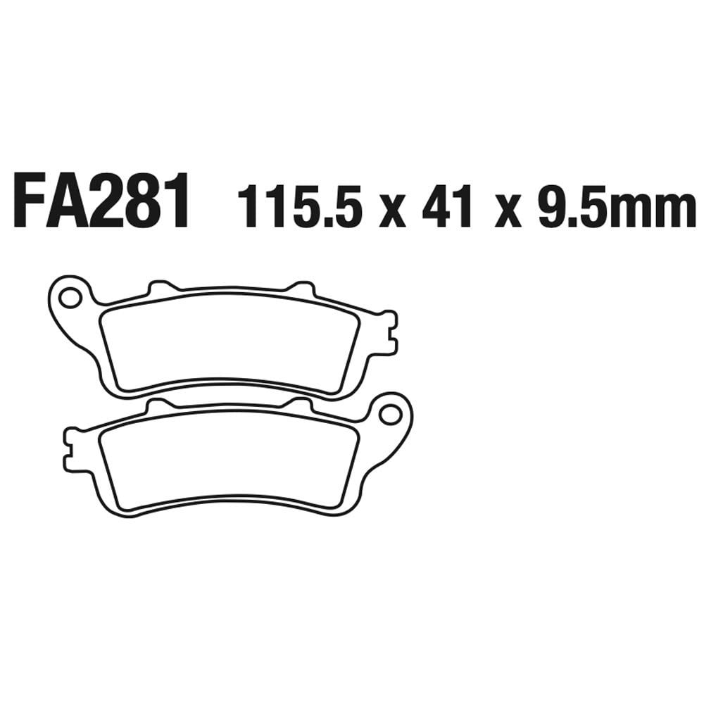 EBC - Brake Pads - FA281HH