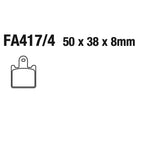 EBC - Brake Pads - FA417/4HH