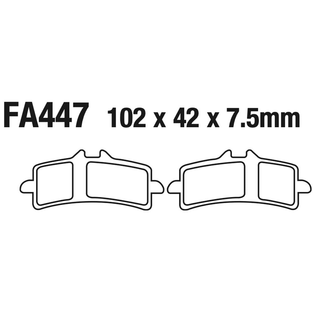 EBC - Brake Pads - FA447HH