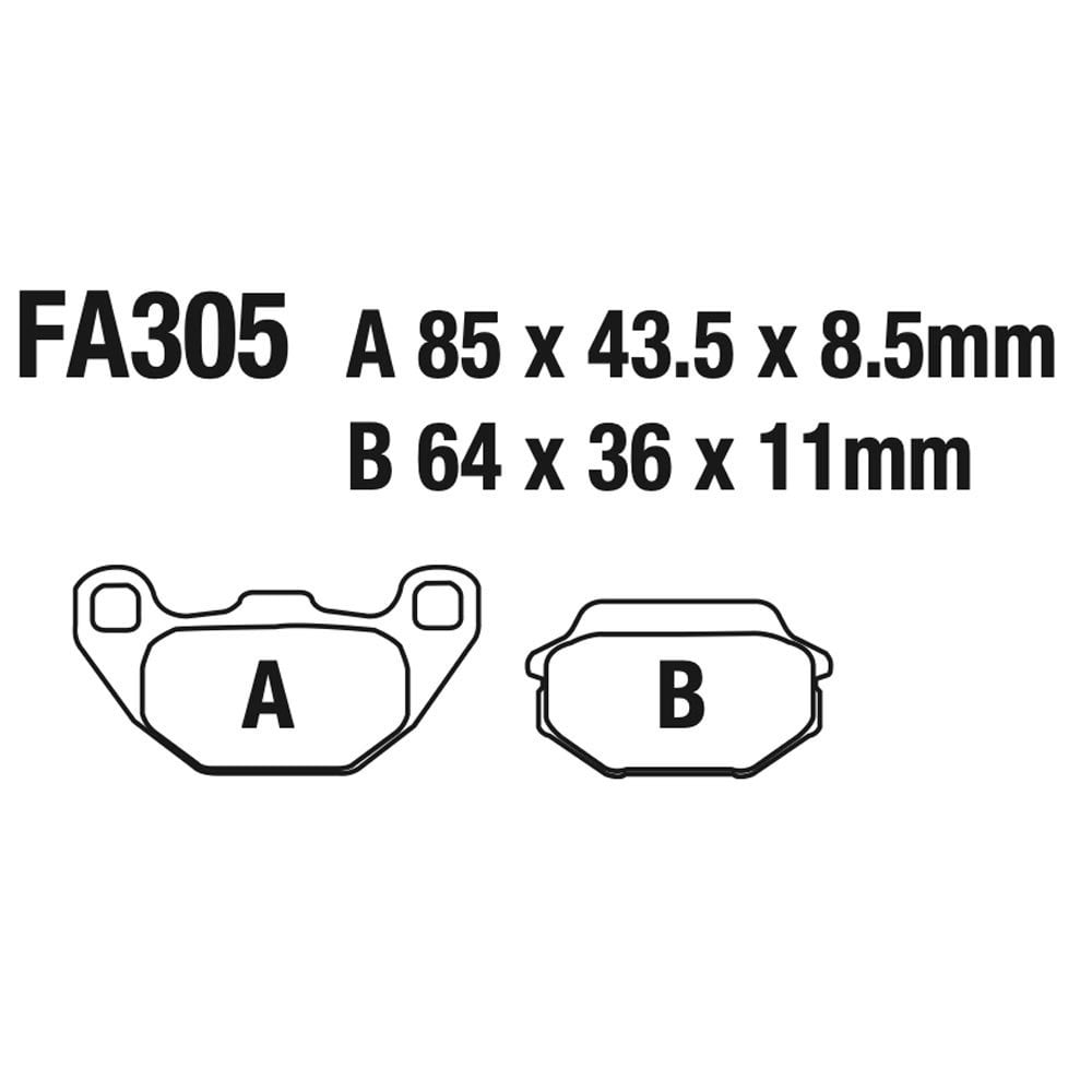 EBC - Brake Pads - SFA305