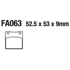 EBC - Brake Pads - FA063