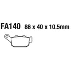 EBC - Brake Pads - FA140