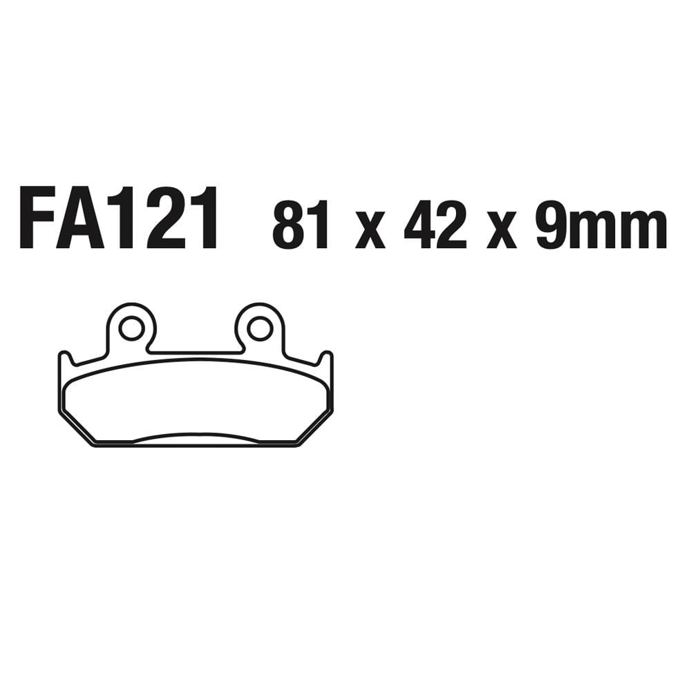 EBC - Brake Pads - FA121HH