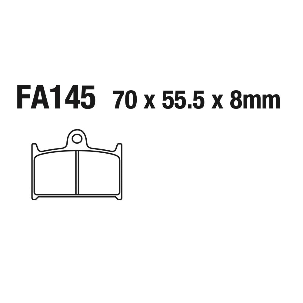 EBC - Brake Pads - FA145HH