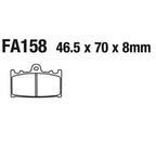 EBC - Brake Pads - FA158HH
