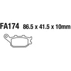 EBC - Brake Pads - FA174HH