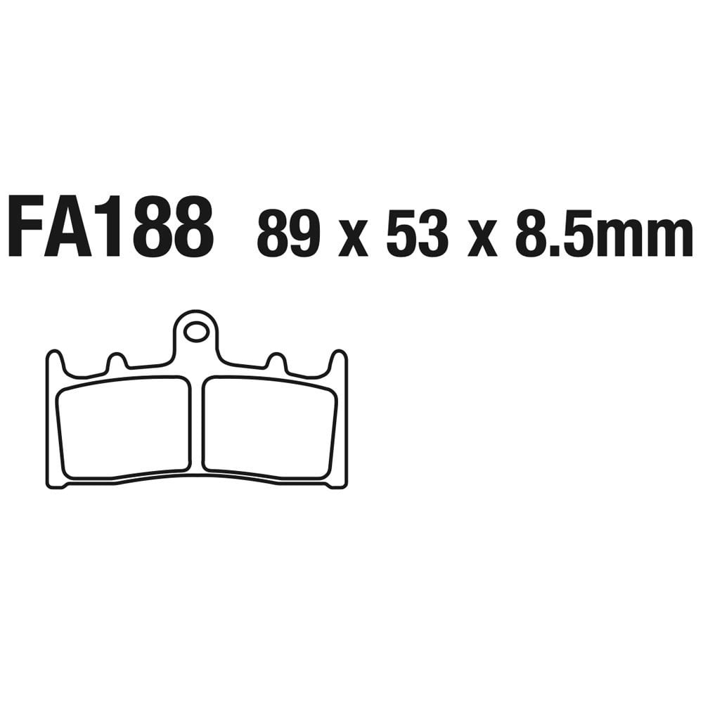 EBC - Brake Pads - FA188HH