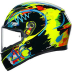 AGV (2025) Helmet - K3 Rossi Winter Test 2019 (Yellow)