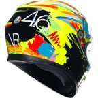 AGV (2025) Helmet - K3 Rossi Winter Test 2019 (Yellow)