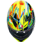 AGV (2025) Helmet - K3 Rossi Winter Test 2019 (Yellow)