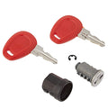 Givi/Kappa (Spares) Key Lock Set - K-Z661K (Single Barrel)