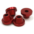 Zeta - Bar Mount Rubber Killer - CR125 00-07, CR250 99-07, CRF250 04-26, CRF450 02-26, CRF450L 19-26, CRF250 X/RX 04-26, CRF450 X/RX 04-26 - Red