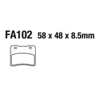 EBC - Brake Pads - FA102