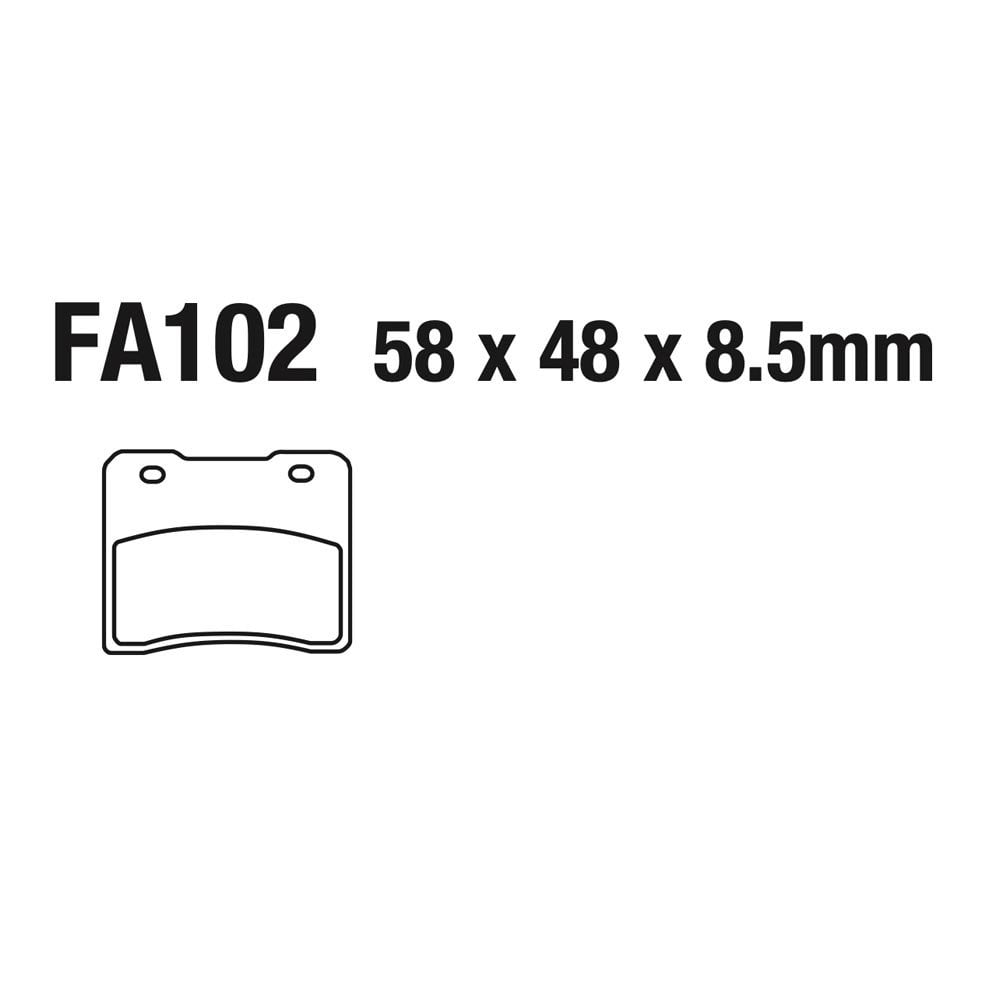 EBC - Brake Pads - FA102