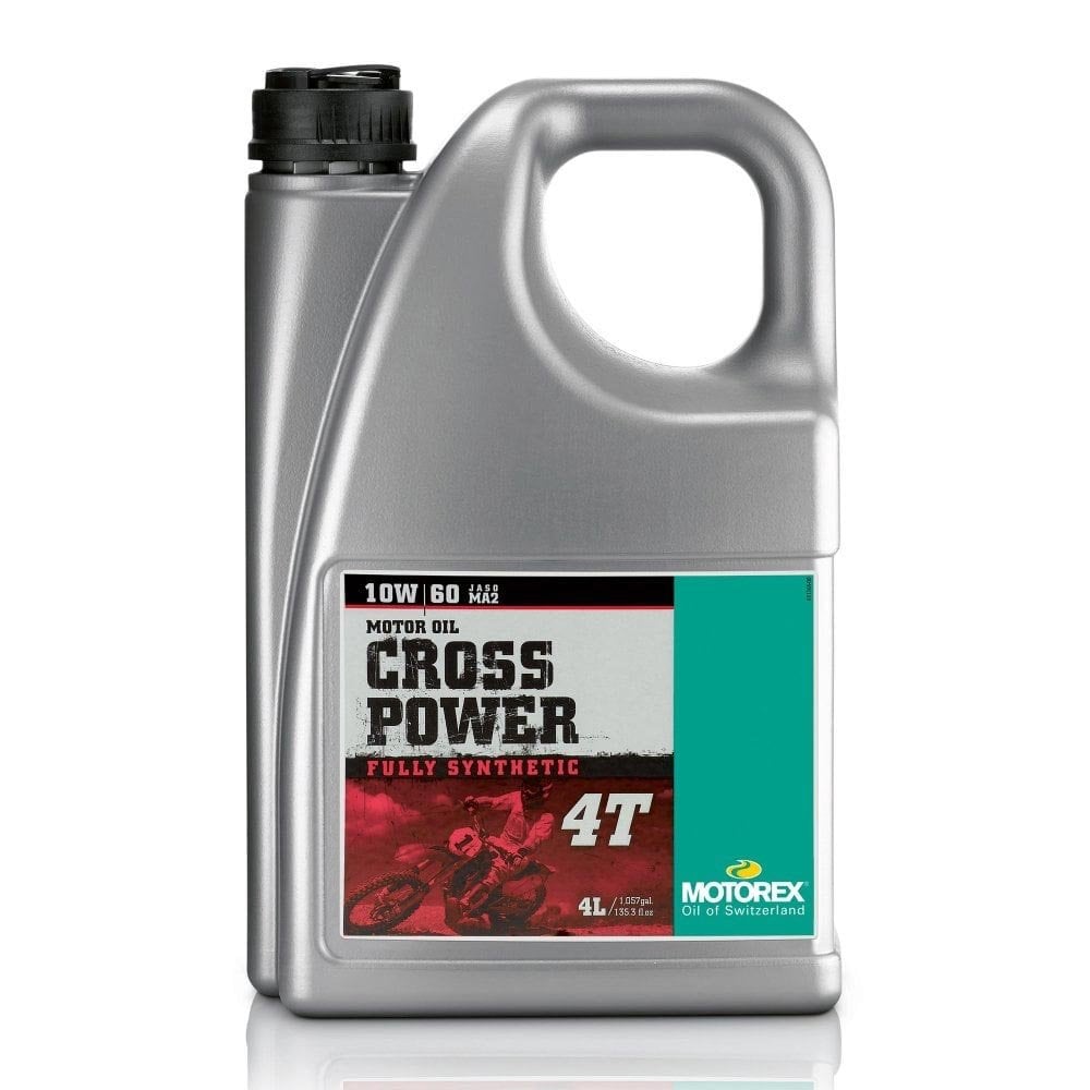 Motorex - 4T - Cross Power - FULLY-SYNTHETIC - 10w/60 - 4L