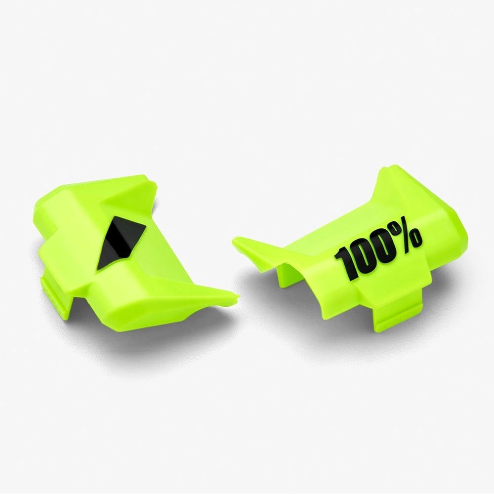 100% (Spares) FORECAST Armega/Armatic - Canister Cover/Doors Kit (Fluo Yellow/Black)