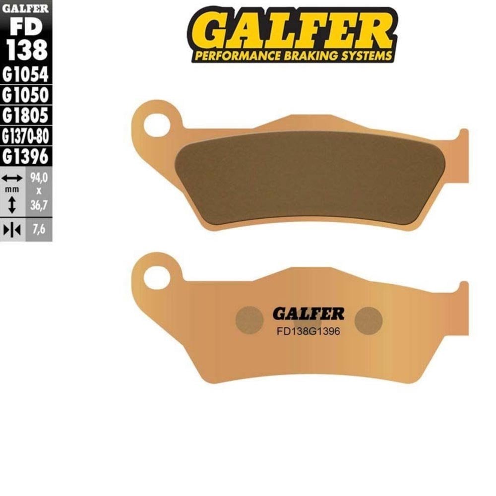Galfer - Brake Pads - Sintered - GF031/FA181/DP617