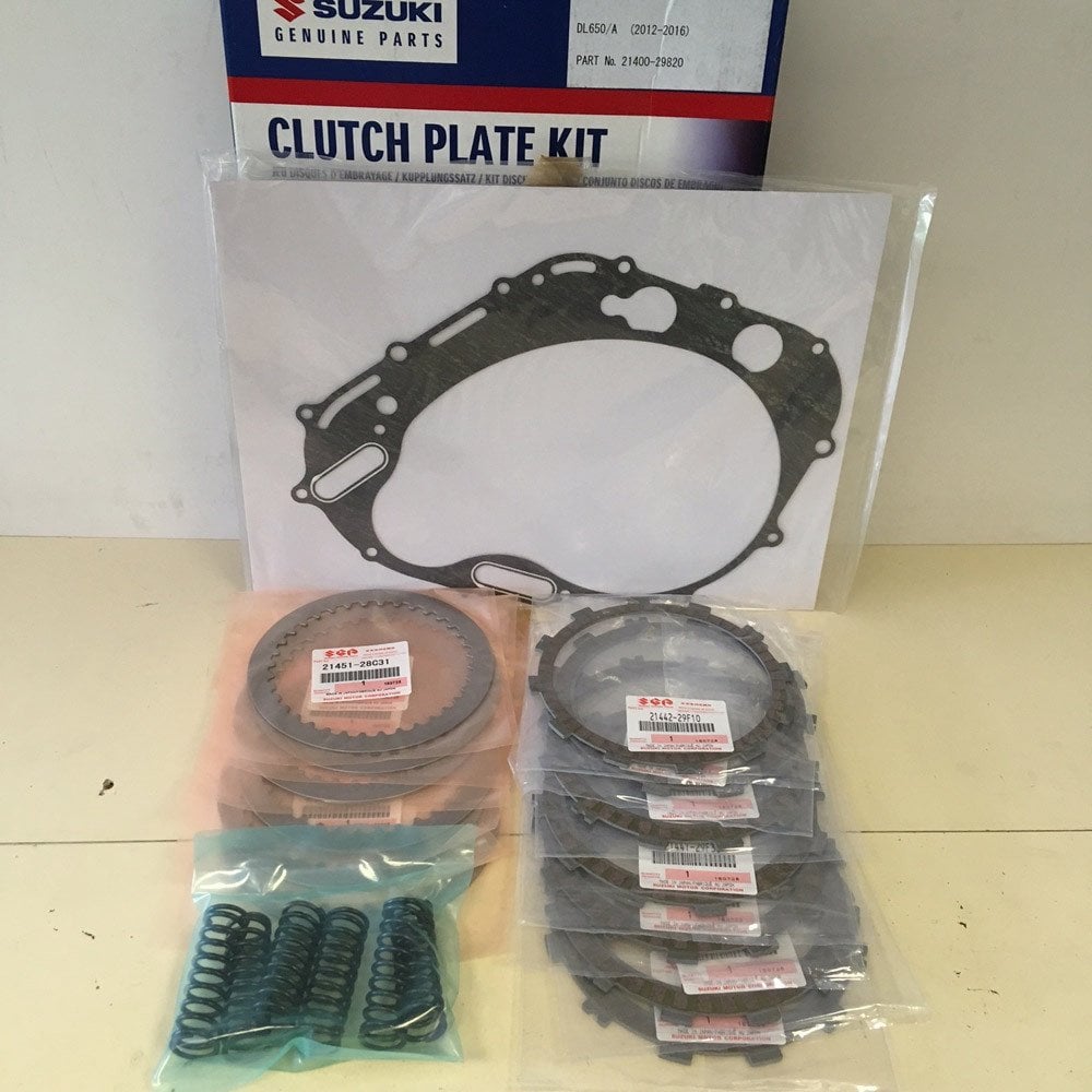 Suzuki Genuine Part - Clutch Plate Kit (DL650 L2-M3) - 21400-29820-000
