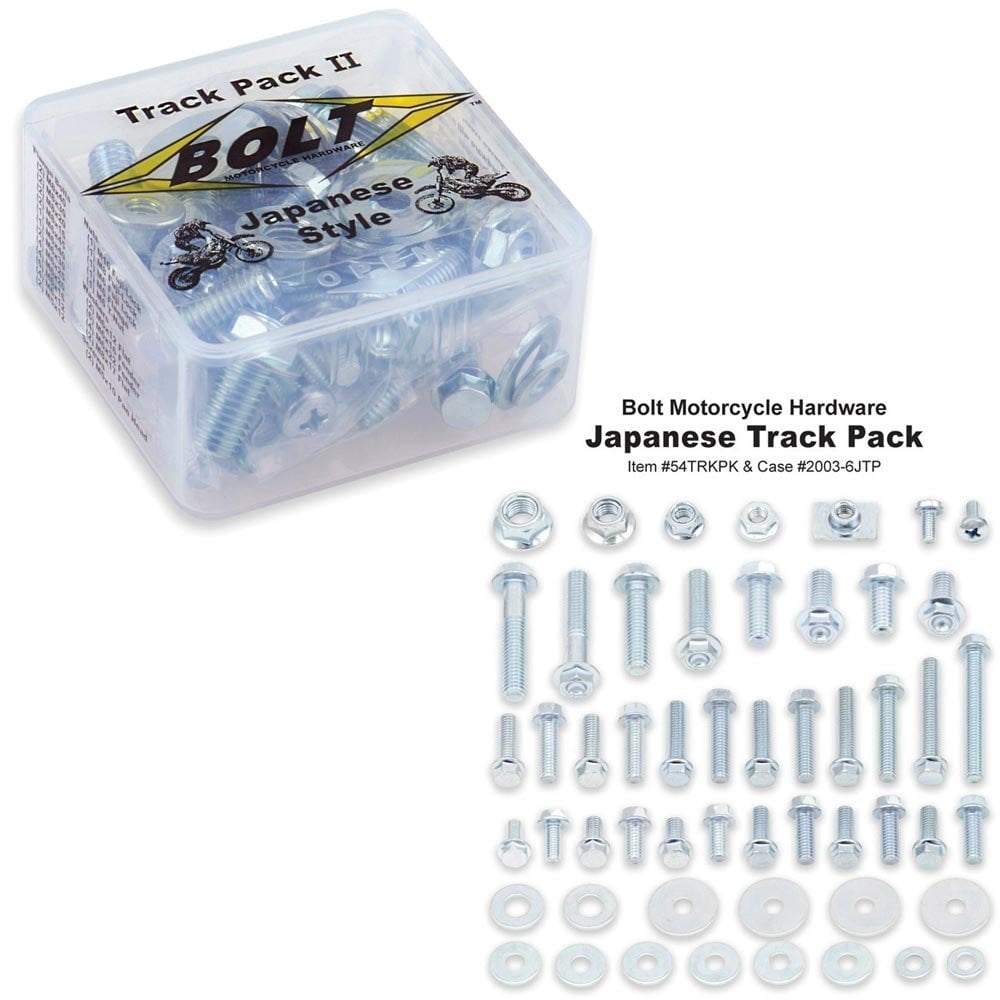 Bolt Hardware - Track Pack Fastener Kit - MINI - Japanese  - x54 Piece