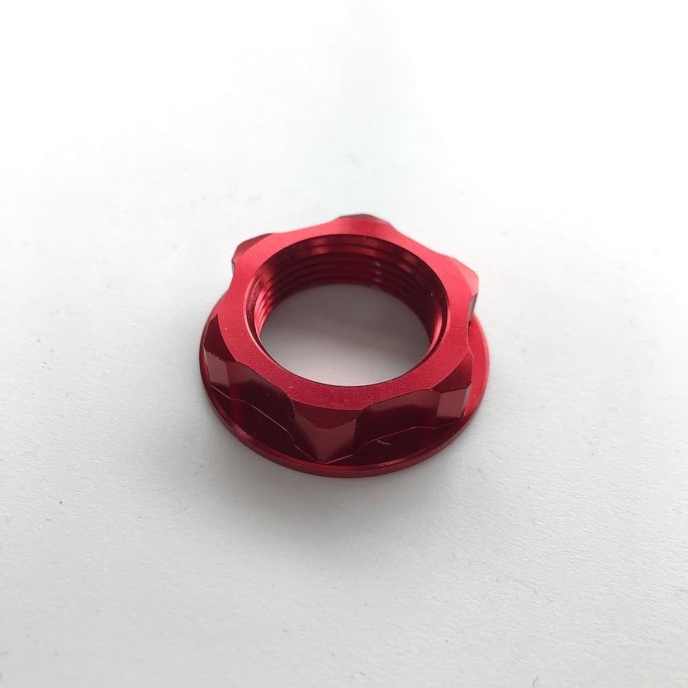 Zeta - Steering Stem Nut - KX125/250 04-08, KXF250 04-26, KXF450 06-26, KX2F50XC 21-26, KXF450XC 21-26, RMZ250 04-06, DRZ400 00-23, CR125/250 83-00, CR500 84-92, CR480 83, XR250 86-94, XR350 83-85, XR500 83-84, XR600 85-00, XR650 83-22, XR250 91-96