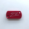 Zeta - Reservoir Cap - Brake - Front - HONDA, KAWASAKI, TM, BETA &  Rear CRF250L 12-24 (Red)