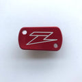 Zeta - Reservoir Cap - Brake/Clutch - Rear - KX125/250 03-08, KXF250 04-24, KXF450 06-23, RM125/250 04-08, RMZ250 04-24, RMZ450 05-24, RMX450 10-17, DRZ400S/SM 00-22 & Clutch KXF450 19-23
