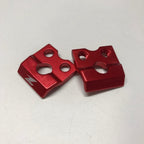 Zeta - Front Brake Hose Clamp - CR125/250 04-07, CRF250/450R 04-26, CRF250X 04-18, CRF450X 05-18, CRF250RX 19-26, CRF450RX 17-26 YZ65 18-26, YZ85 19-26, YZ125/250 09-26, YZF250/450 09-26, Fantic XE/XX125 21-26