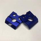 Zeta - Front Brake Hose Clamp - KX65 00-25, KX80/85/100/112 89-25, KX125/250 92-08, KXF250 04-24, KXF450 06-23, KLX450R 08-15, RM85 02-25, RM125/250 01-08, RMZ250 04-25, RMZ450 05-25, RMX450 10-17, DRZ400 04-21