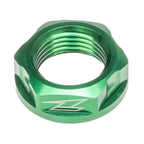 Zeta - Axle Nut (Front) - M18 x 1.5 - KX125/250 04-08, KXF250 04-25, KXF450 06-25, YZF250 14-25, YZF450 14-25, WRF250 20-25, WRF450 19-25
