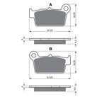 Gold Fren - Brake Pads - GF187 (FA367)