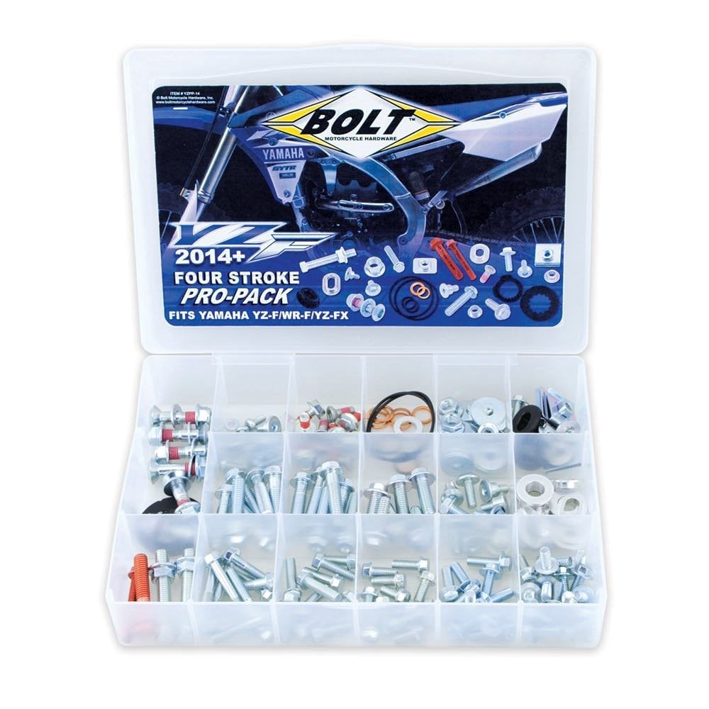 Bolt Hardware - Track Pack Fastener Kit - PRO - YZF250 14-23, YZF450 14-22, WRF250 16-24, WRF450 16-23, YZF250X 15-24, YZF450X 16-23