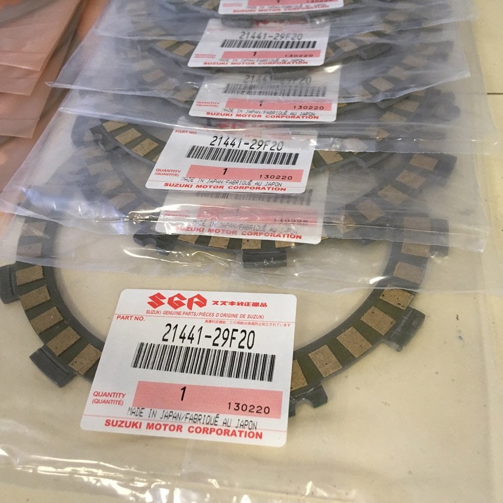 Suzuki Genuine Part - Clutch Plate Kit (DL650 K4-L1) - 21400-29810-000
