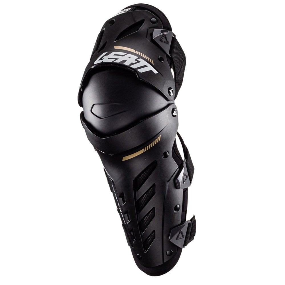 Leatt (MX26) Armour, Knee - Dual Axis (Black/Gold)