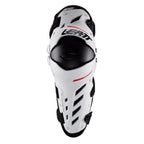 Leatt (MX26) Armour, Knee - Dual Axis (White/Black/Red)
