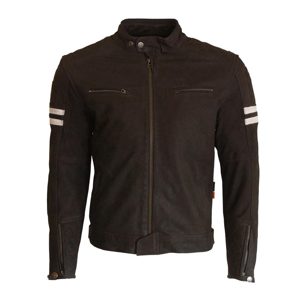Merlin Hixon 2 D3O Motorcycle Leather Jacket (Brown)