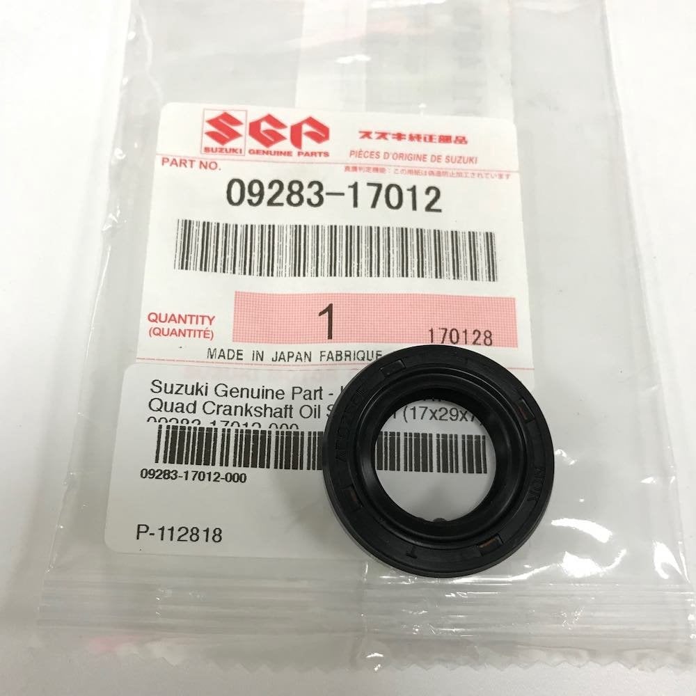 Suzuki Genuine Part - LT50 84-05 Mini ATV Quad Oil Seal, Crankshaft LH (17x29x7) - 09283-17012-000