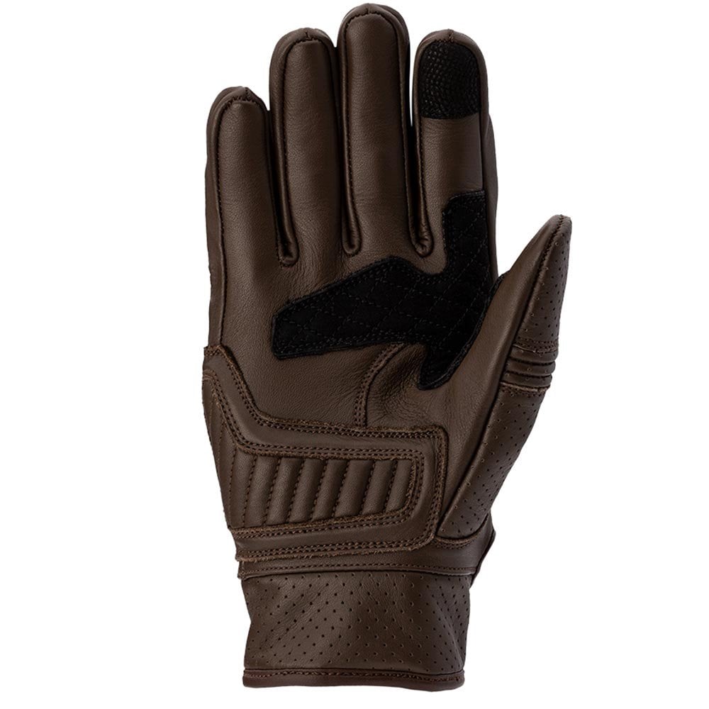 RST Motorcycle Urban Leather Short Gloves - Roadster 3 CE (Brown)